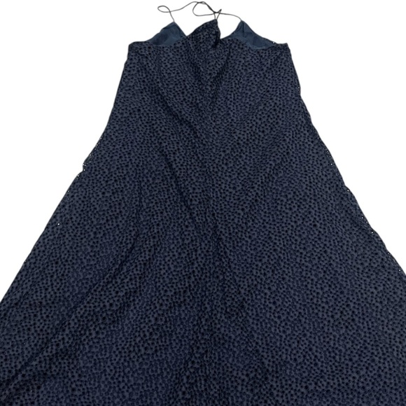 Tibi New York Navy Elegant Boho flowy maxi dress sz 0 - Picture 3 of 8